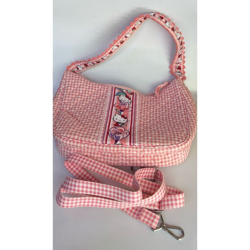 Vera Bradley
Frannie Crescent Crossbody Bag in Hello Kitty Gingham - Picture 4 of 13